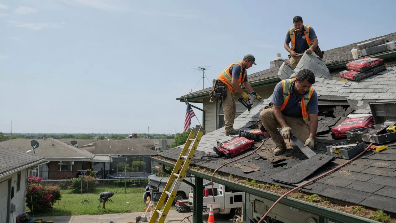 Roof Repair in Ivanhoe, TX near me